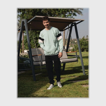 ترينج تيشيرت كم طويل وبنطلون رجالي سمر ميلتون ليكرا الوان متعددة شتوي من فورما - 26128